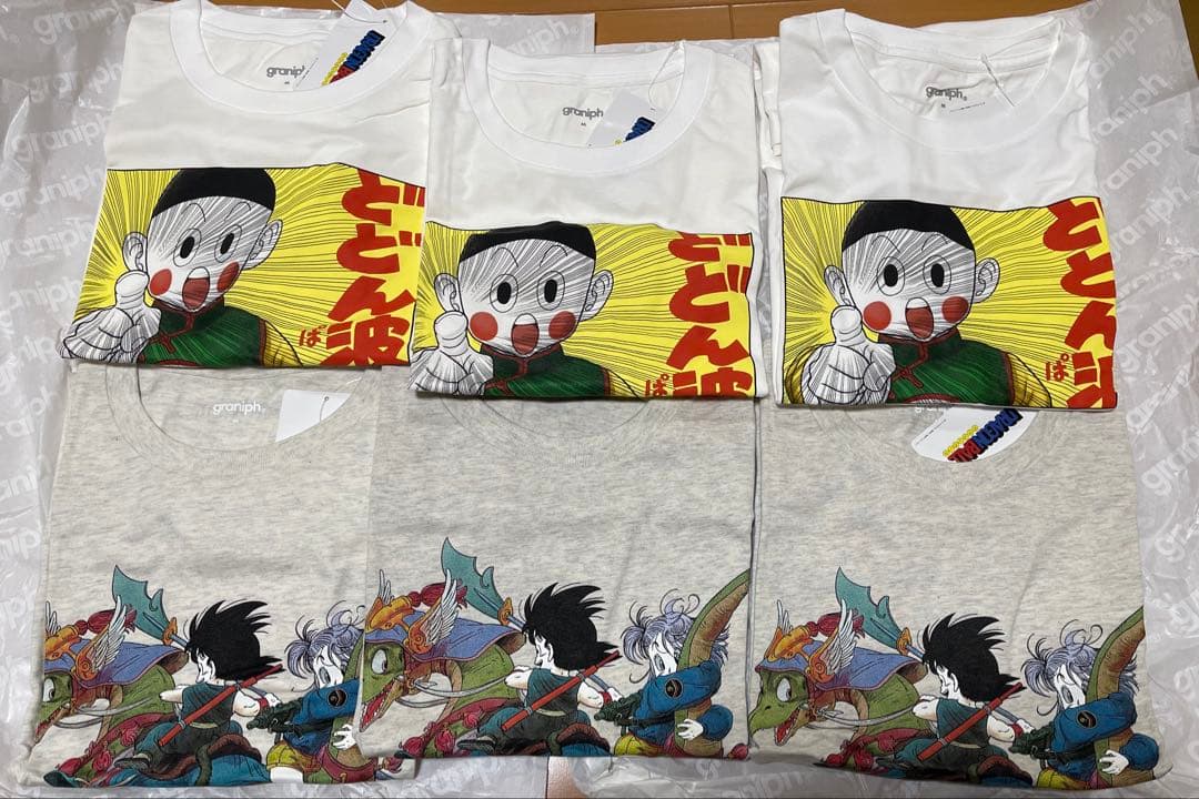 新品未着用 グラニフ ドラゴンボール Tシャツ チャオズ 孫悟空