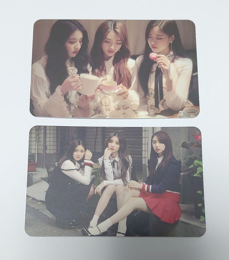 LOONA 今月の少女 トレカ（2枚：ヒジン・ヒョンジン・ハスル・ヨジン