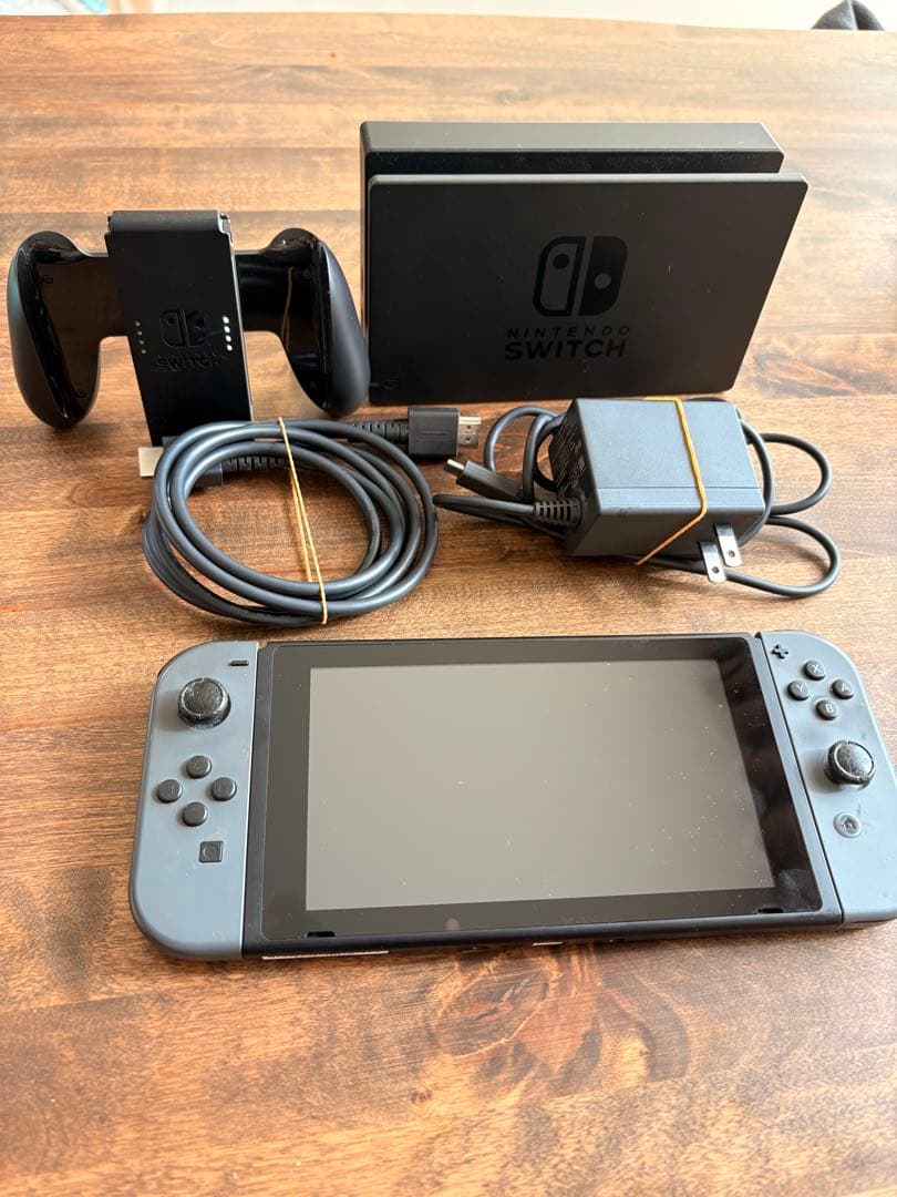 Nintendo Switch 本体 グレー 動作品 Nintendo Switch 本体【Joy-Con(L)/(R) グレー】 | 任天堂 | HAD-S