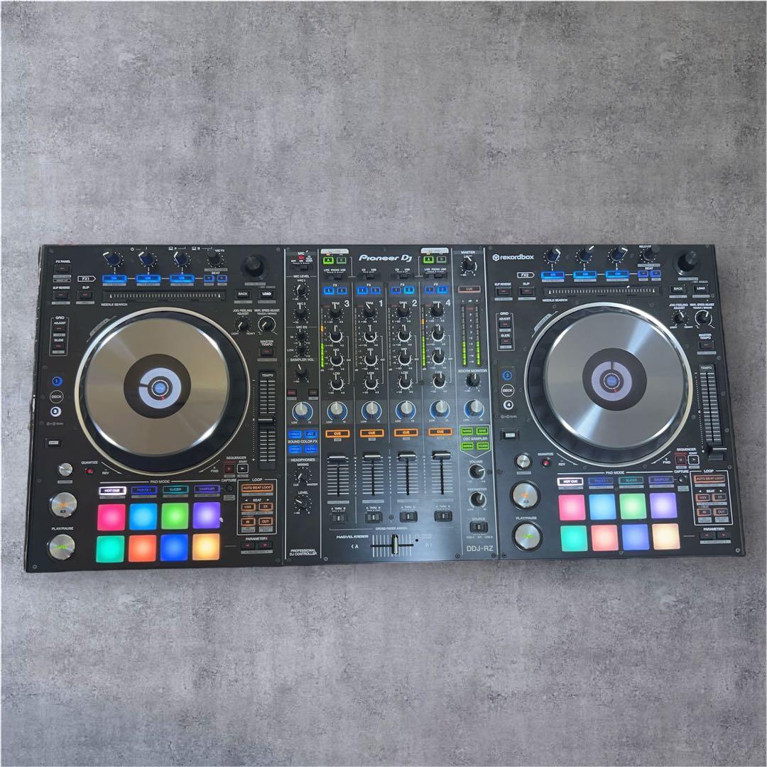 【値下げ交渉可】Pioneer DDJ-RZ 4ch DJコントローラー DDJ-RZ 4-channel professional DJ controller for rekordbox (black