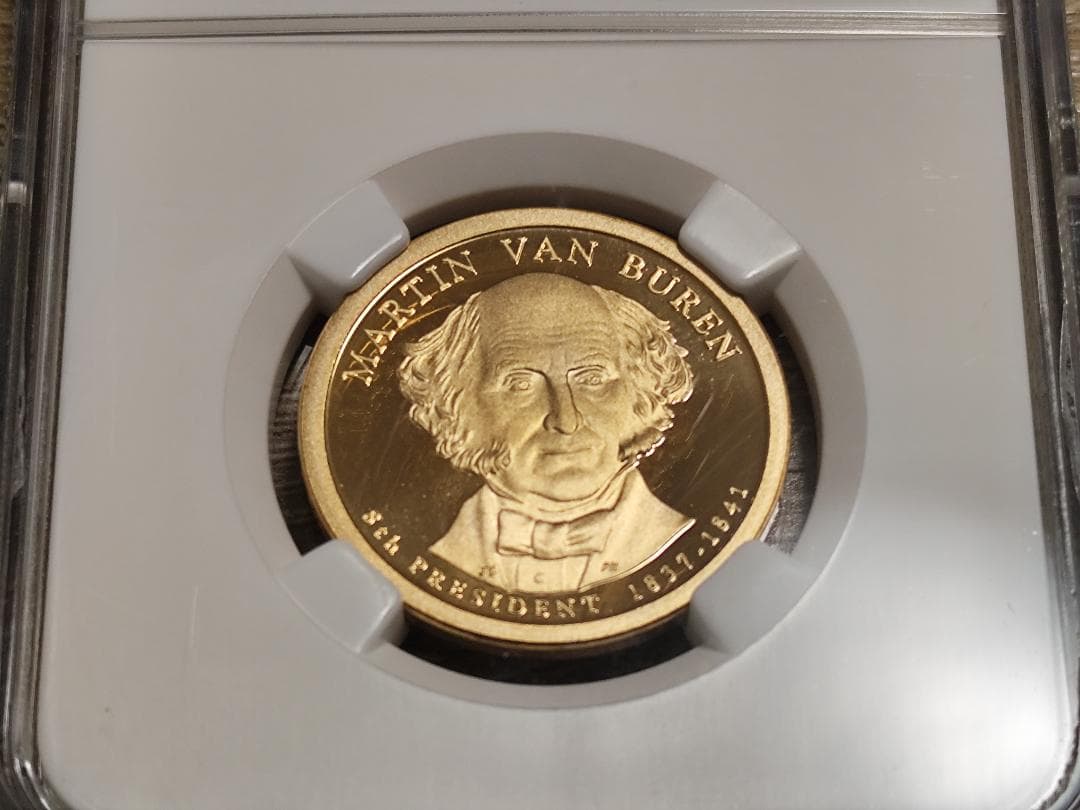 ヒ*ロ様 NGC PF69☆2008 アメリカ 8代大統領 1ドル コイン 硬貨 - メルカリ