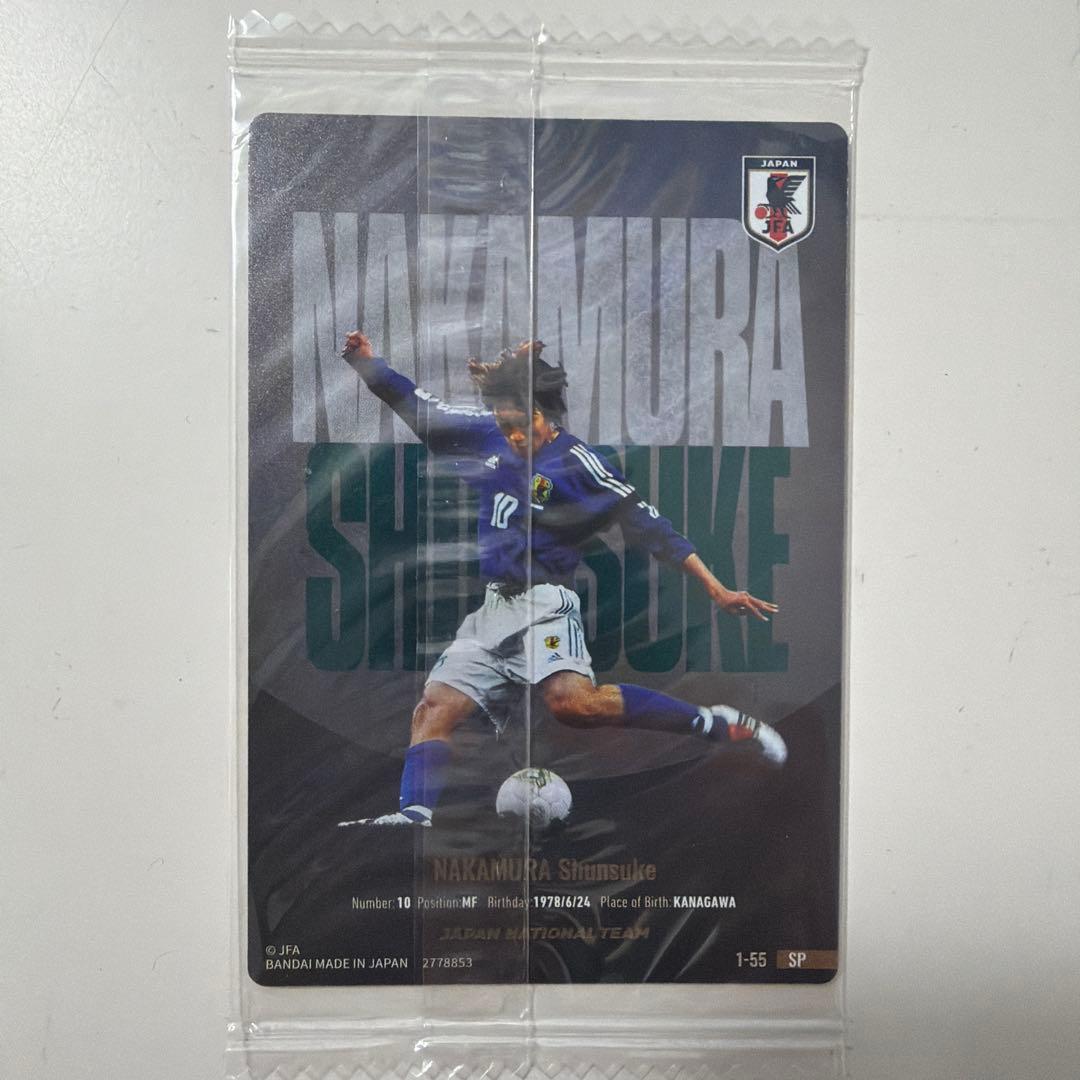 中村俊輔 サイン入りトレーディングカード - メルカリ