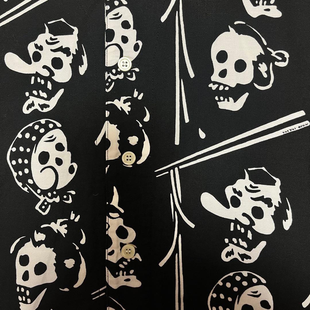 BUENA VISTA 宵宵祇園 鯉口シャツ 石塚啓次 ブエナビスタ ドクロ