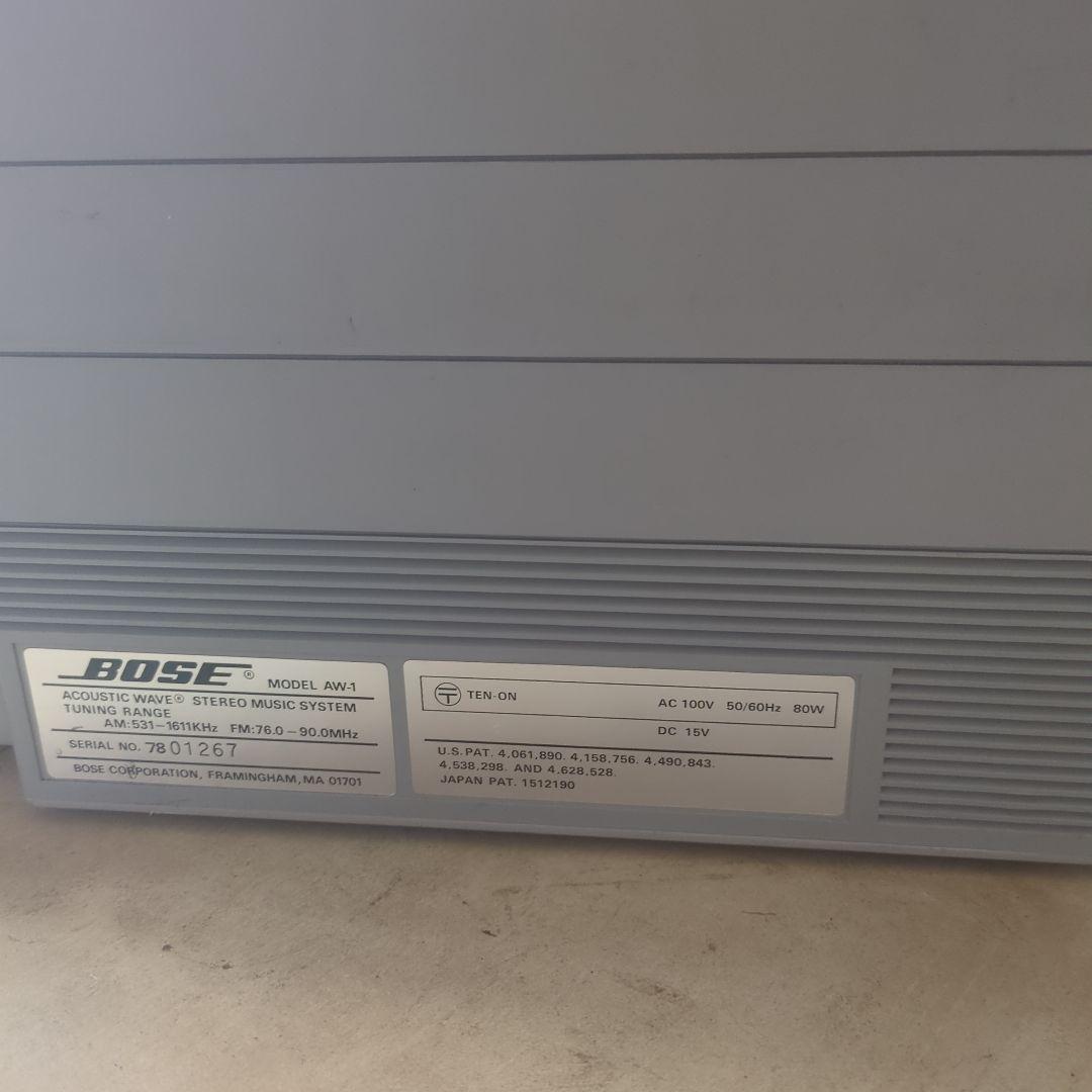 Bose wa-1 カセットデッキ 整備済み カセット部品強化品