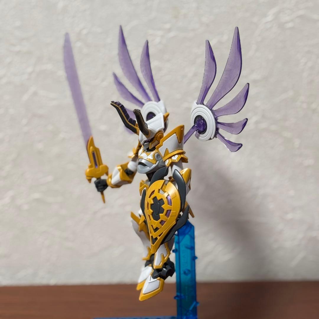 塗装中】プラモデル ダンボール戦機 LBX ルシファー 組み立て済み