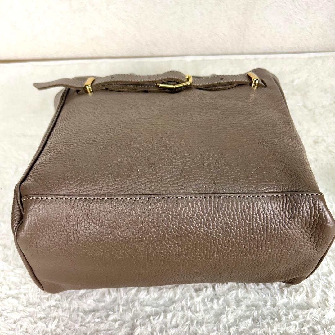 美品 ヤングアンドオルセン フレームワーク 別注ストラップ付きベルト