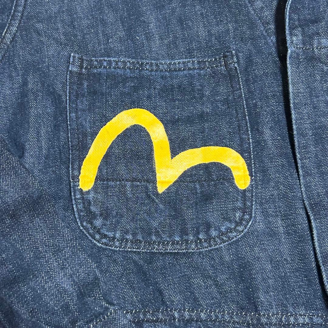 希少廃盤✨EVISU 大黒ペイント デニムつなぎ Lot.1200 44 - メルカリ