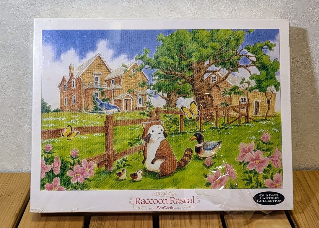 未開封　あらいぐまラスカル　パズル 1000ピース　「柵」 Amazon.co.jp: あらいぐまラスカル ジグソーパズル 木製 1000ピース