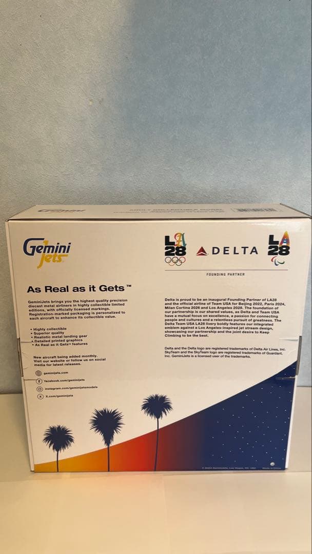あゆ様専用 Gemini jets 1/200 デルタ航空LA28記念モデル - メルカリ