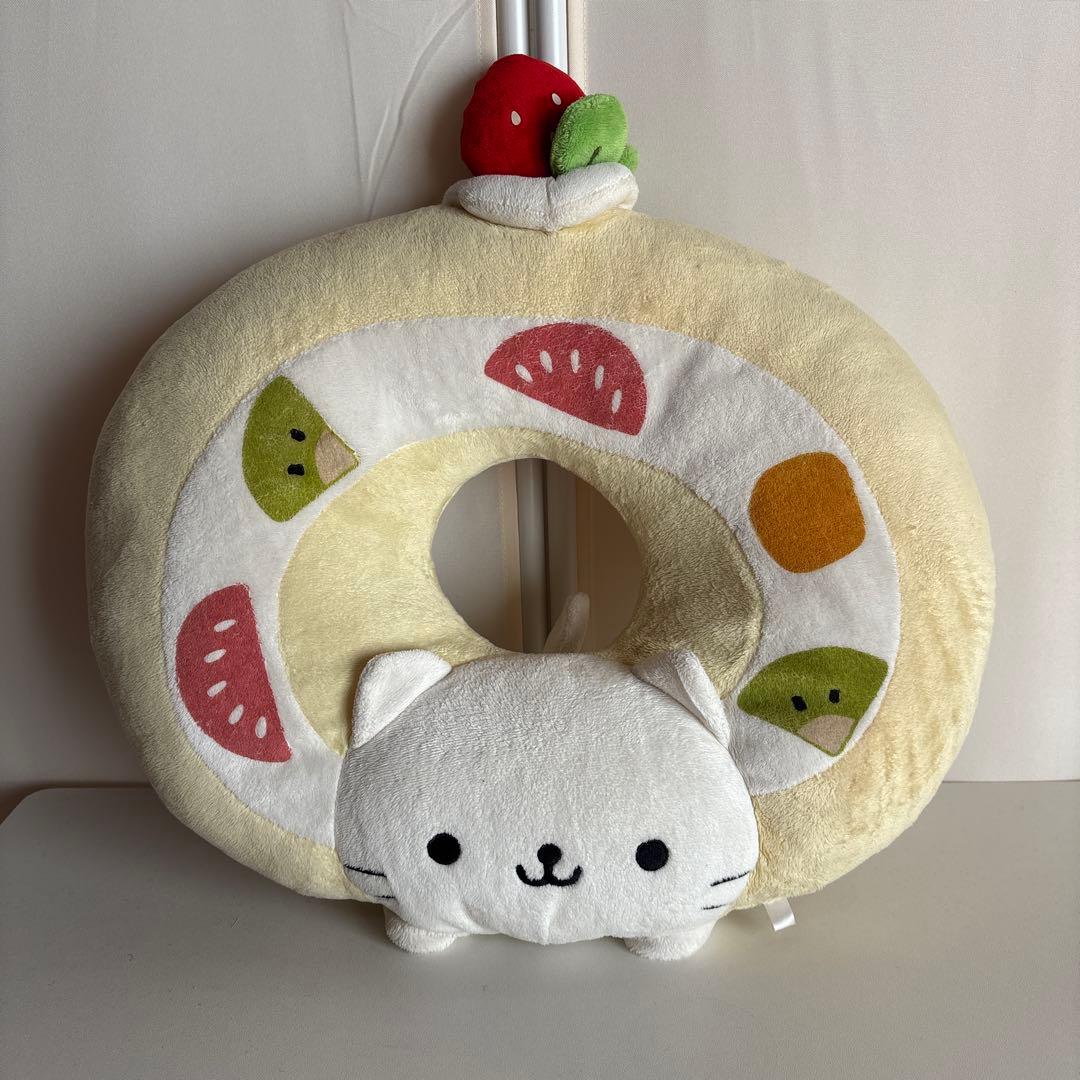 にゃんにゃんにゃんこ ドーナツクッション-通販オンラインストア値下