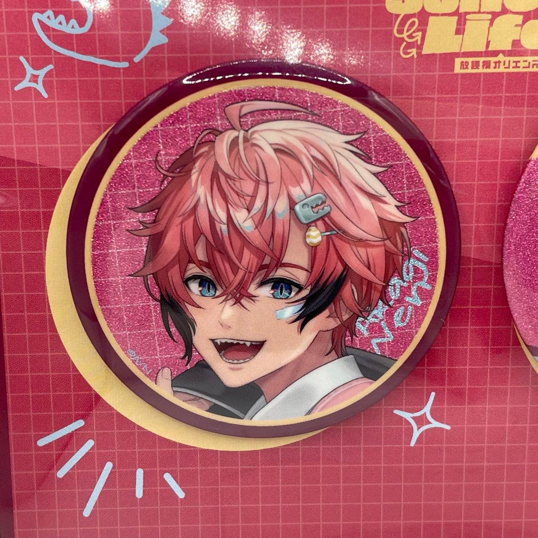 にじさんじ 赤城ウェン 缶バッジ 放課後オリエンスEnjoySchoolLife