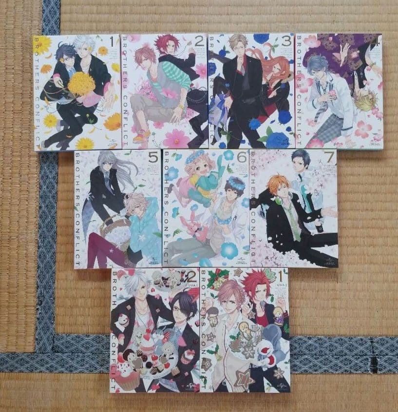 BROTHERS CONFLICT　全7巻+OVA全2巻 Amazon.co.jp: BROTHERS CONFLICT コミック 全7巻完結セット (シルフ