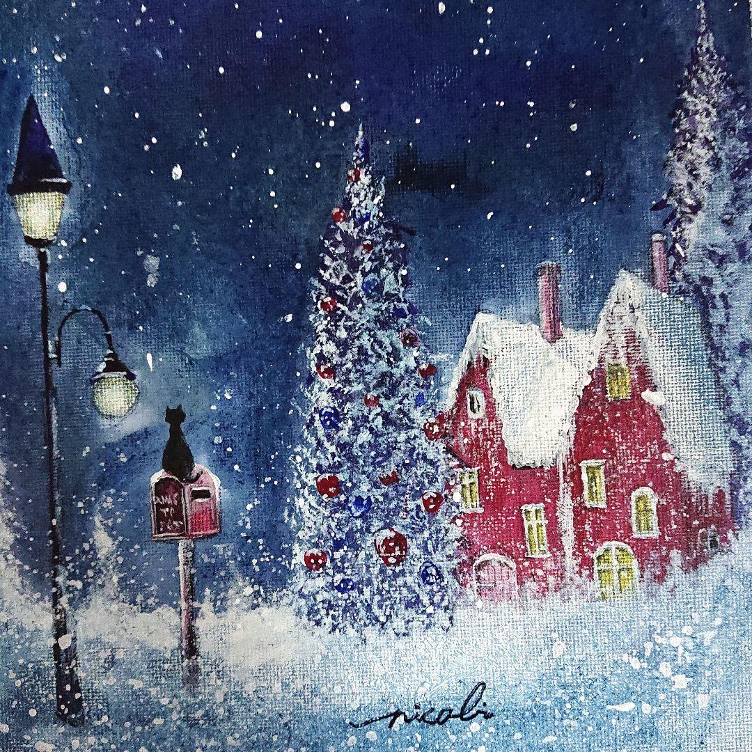 絵画 ☆鈴華さま専用☆ 青の魔法 962 F4キャンバス 原画 ア−ト