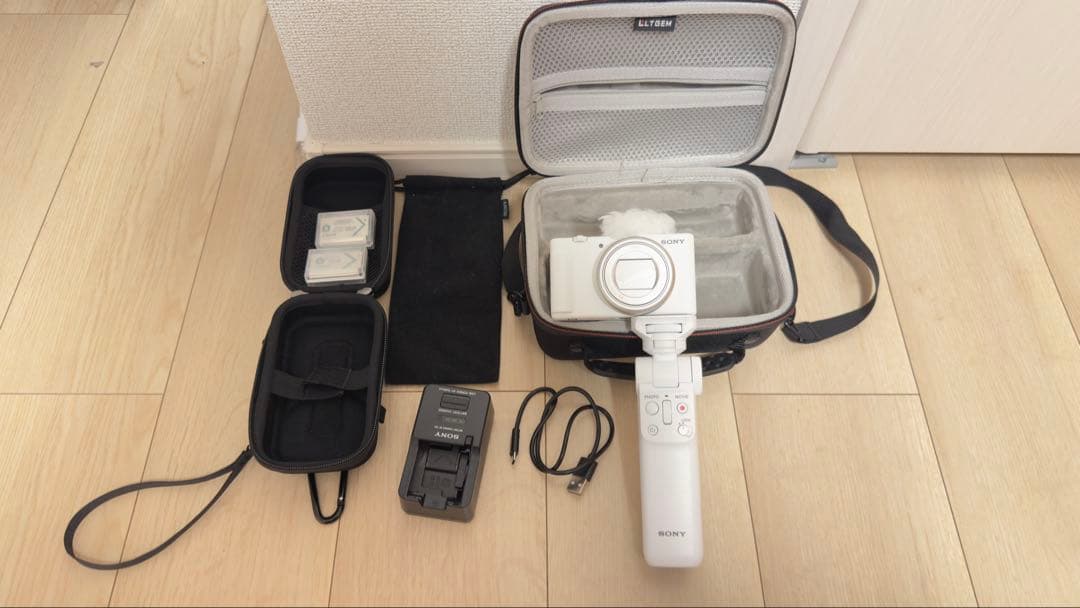 SONY VLOGCAM ZV-1 II M2シューティンググリップ　おまけ付 VLOGCAM ZV-1 II シューティンググリップキット ブラック ZV-1M2G BQ