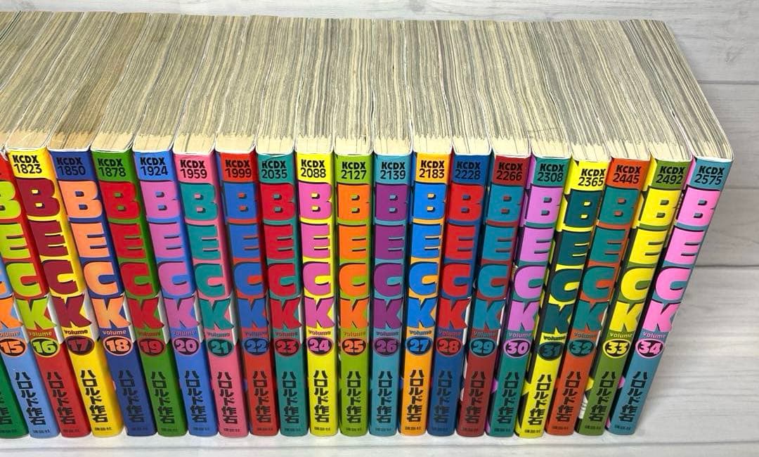 BECK 1-34巻 全巻セット ハロルド作石 講談社 ベック 漫画 コミック