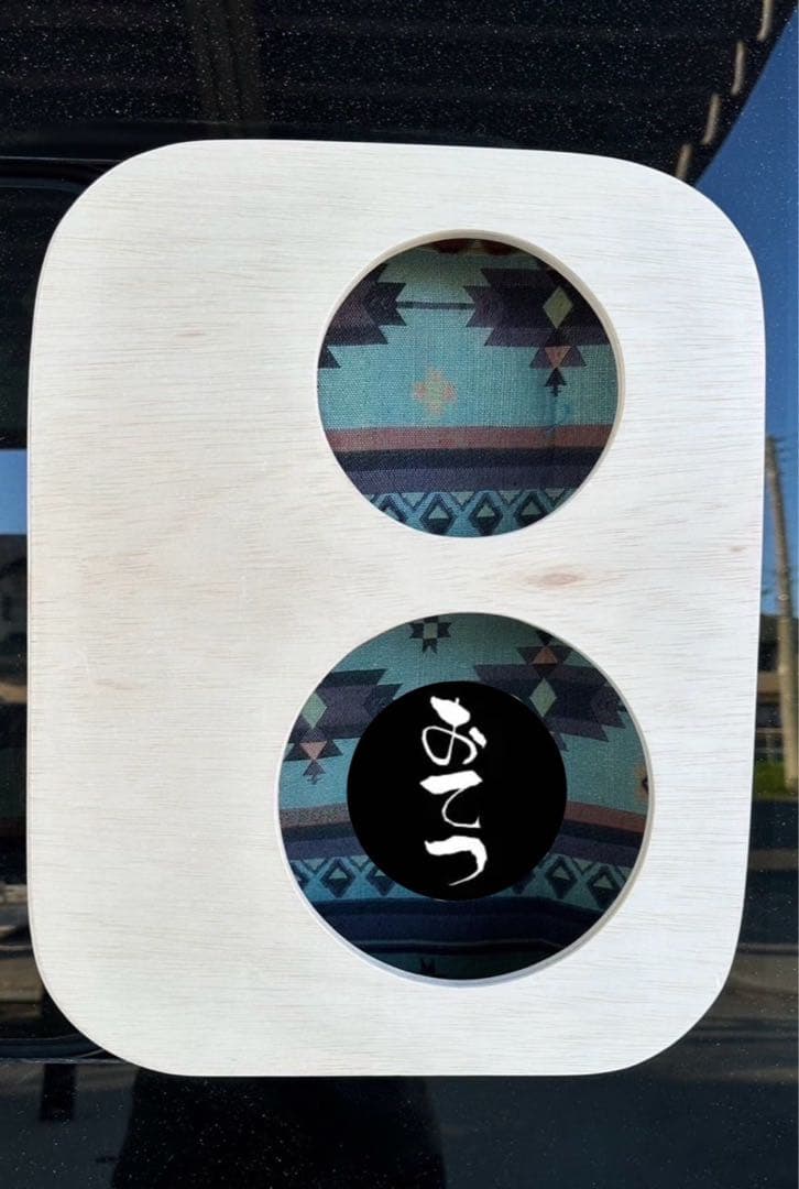 エコフロー WAVE2 運転席側小窓用ダクトパネル 未塗装