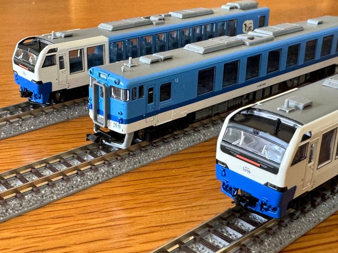 希少美品 マイクロエースA6461 キハ48 リゾートしらかみ青池編成3両