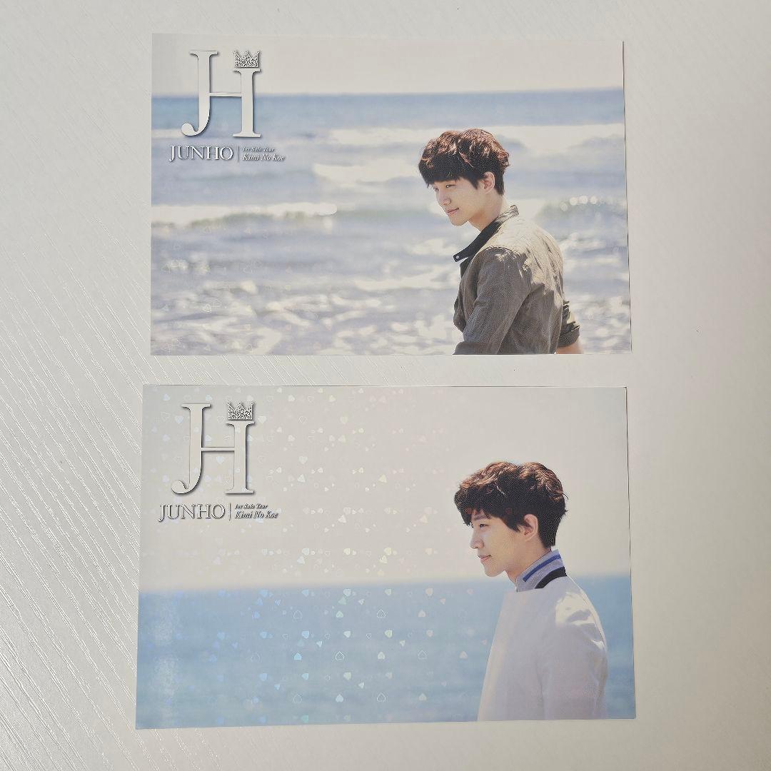 最終値下げ！！】2PM ジュノ 直筆サイン色紙 ＋グッズ - メルカリ