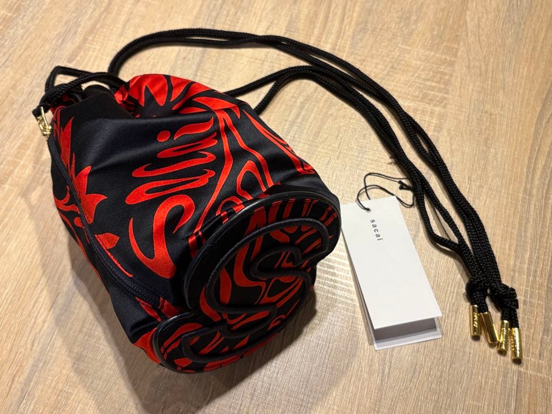 sacai Floral Print S Kinchaku ポーチ(サカイバッグ