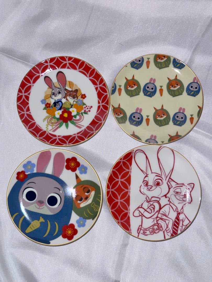 新品未使用】ズートピア ニック ジュディ お正月 だるまコレクション