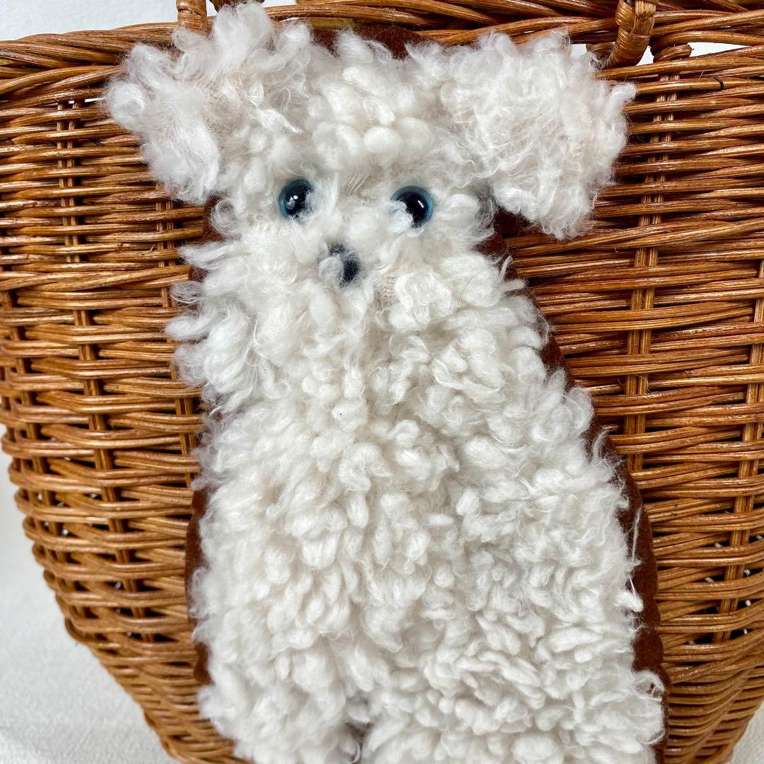 apika様専用ミュベール シュナウザー 犬 カゴバック 籐 ラタン - メルカリ