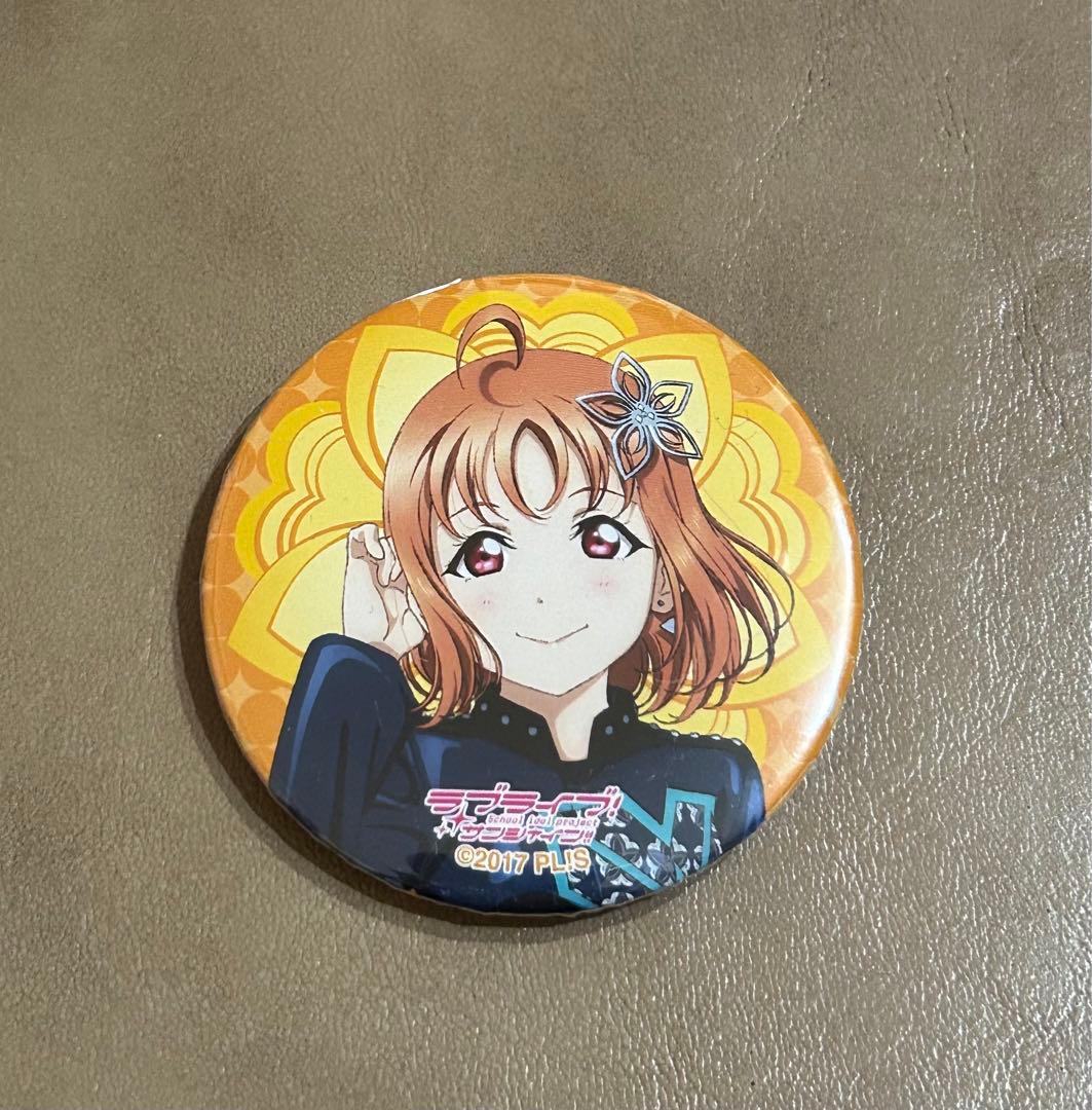 ラブライブサンシャイン Aqours 5周年展示会 想ひと 缶バッジ 高海千歌