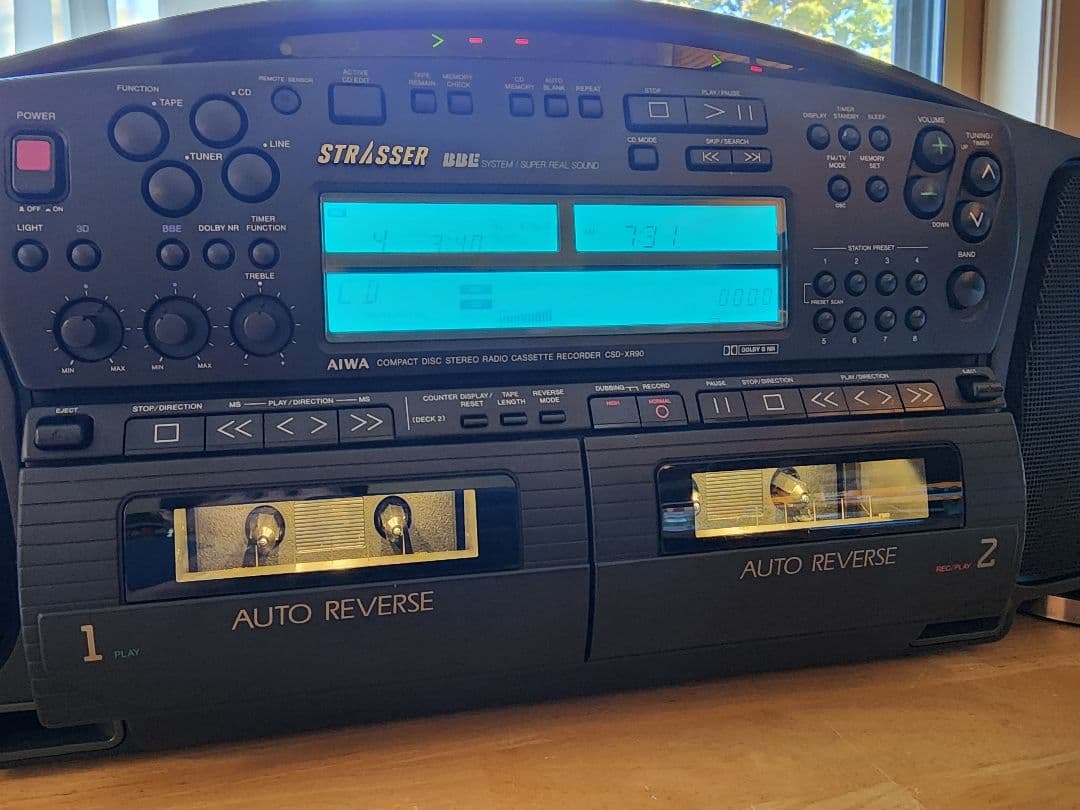 AIWA CSD-XR90改 Bluetooth搭載CDラジカセ 完動品 112 - メルカリ