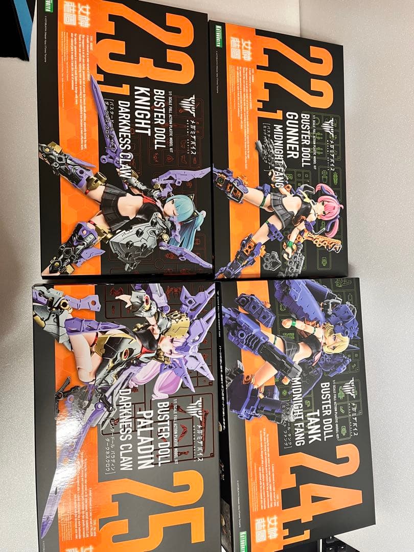 バスタードール　 まとめ売り 限定特典付き】BUSTER DOLL タンク｜コトブキヤオンラインショップ