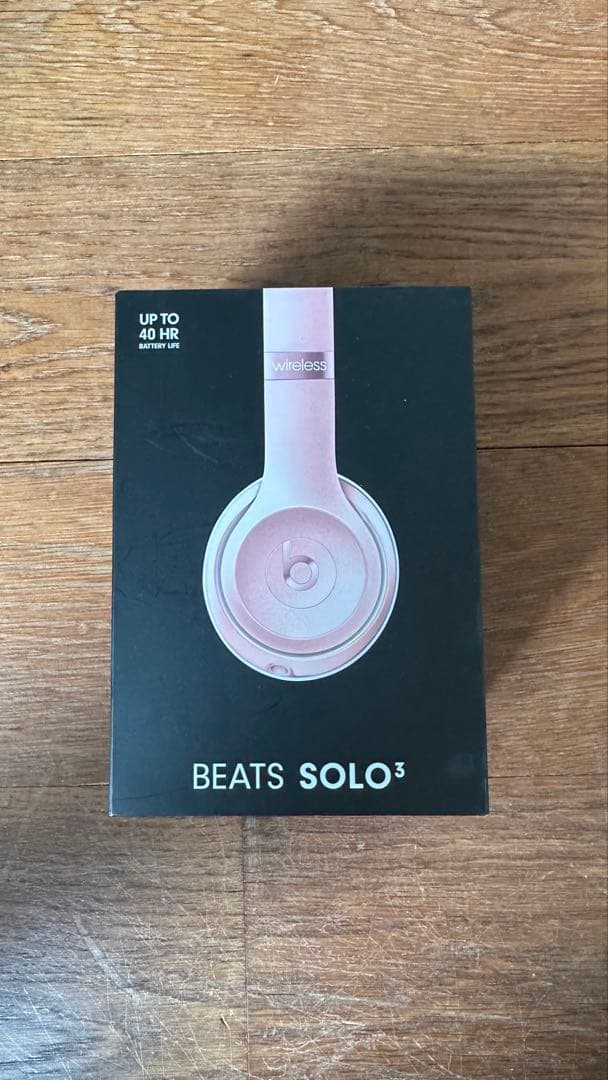 Beats Solo3 ワイヤレスヘッドホン ピンク ブルートゥースヘッドホン Beats Solo3 Wireless ローズゴールド