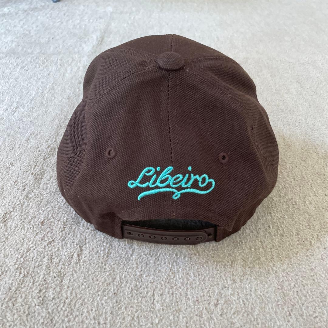 LIBEIRO LR刺繍ブラウンキャップ - メルカリ