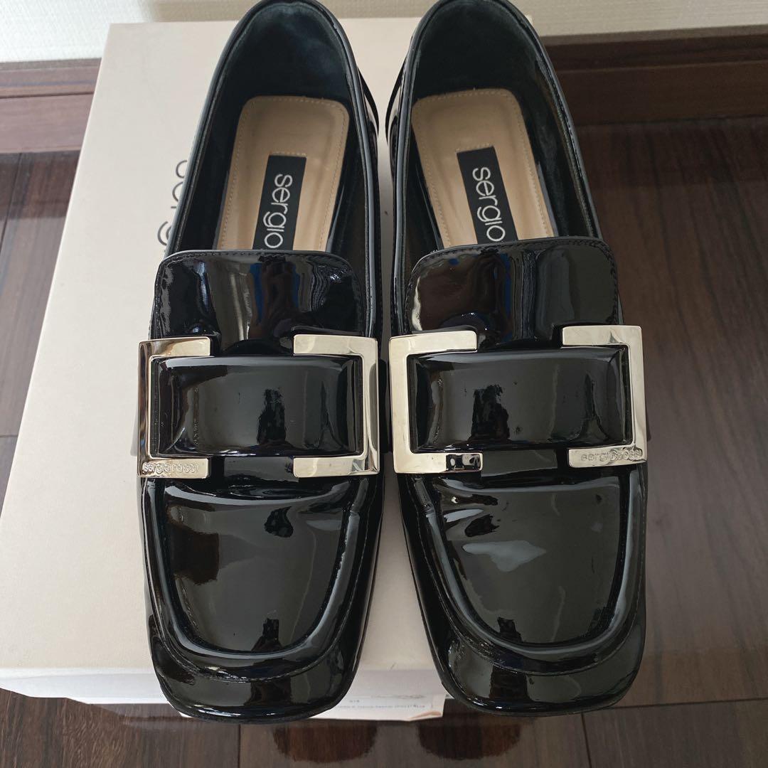 sergio rossi セルジオロッシ パテントローファー36