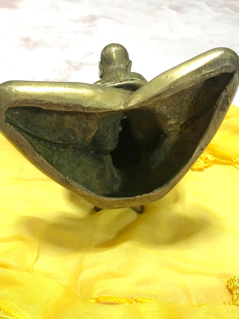 時代金工 古銅鍍金 龍 置物 重さ約4kg D R9340H A History of Economic