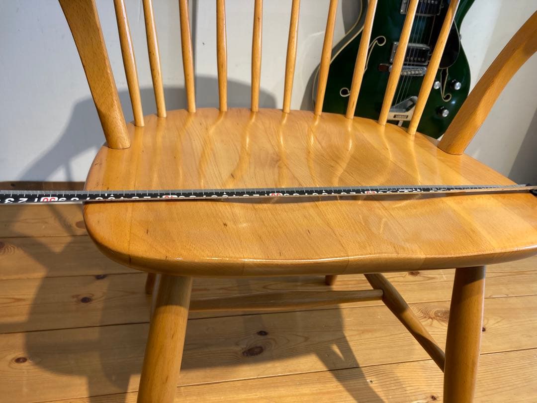 ②画像65枚 キツツキ ダイニングチェア ナチュラル 昭和56年 アーム