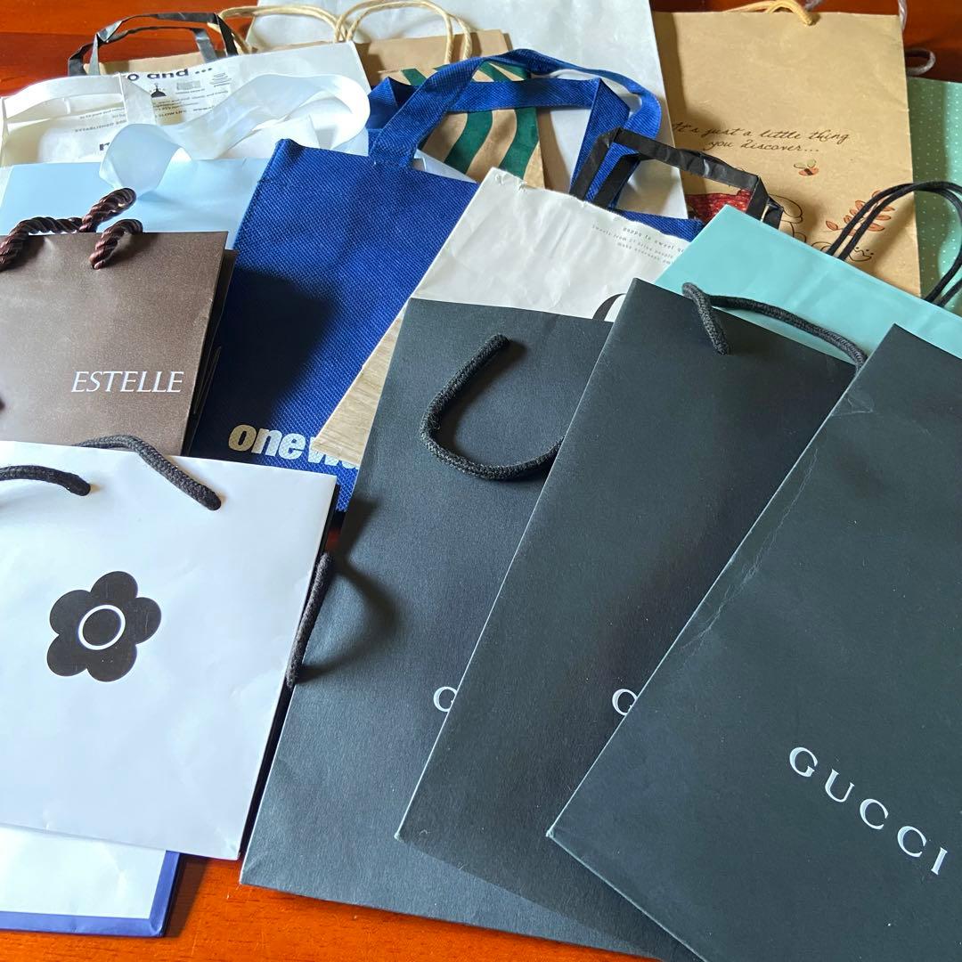 ショッパー ショップ袋 ショップバッグ 紙袋 ハイブランド まとめ売り