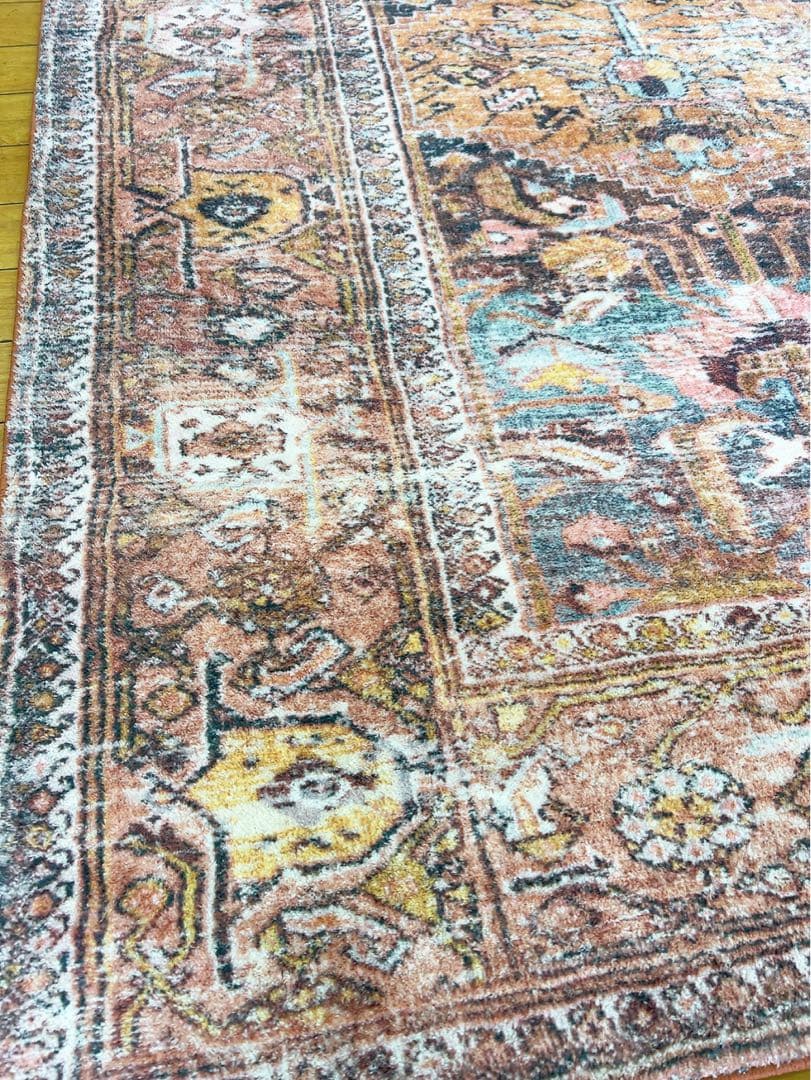 10AAM004 美品 unicoウニコ ラグ MELIKE（メリケ）カーペット 美品