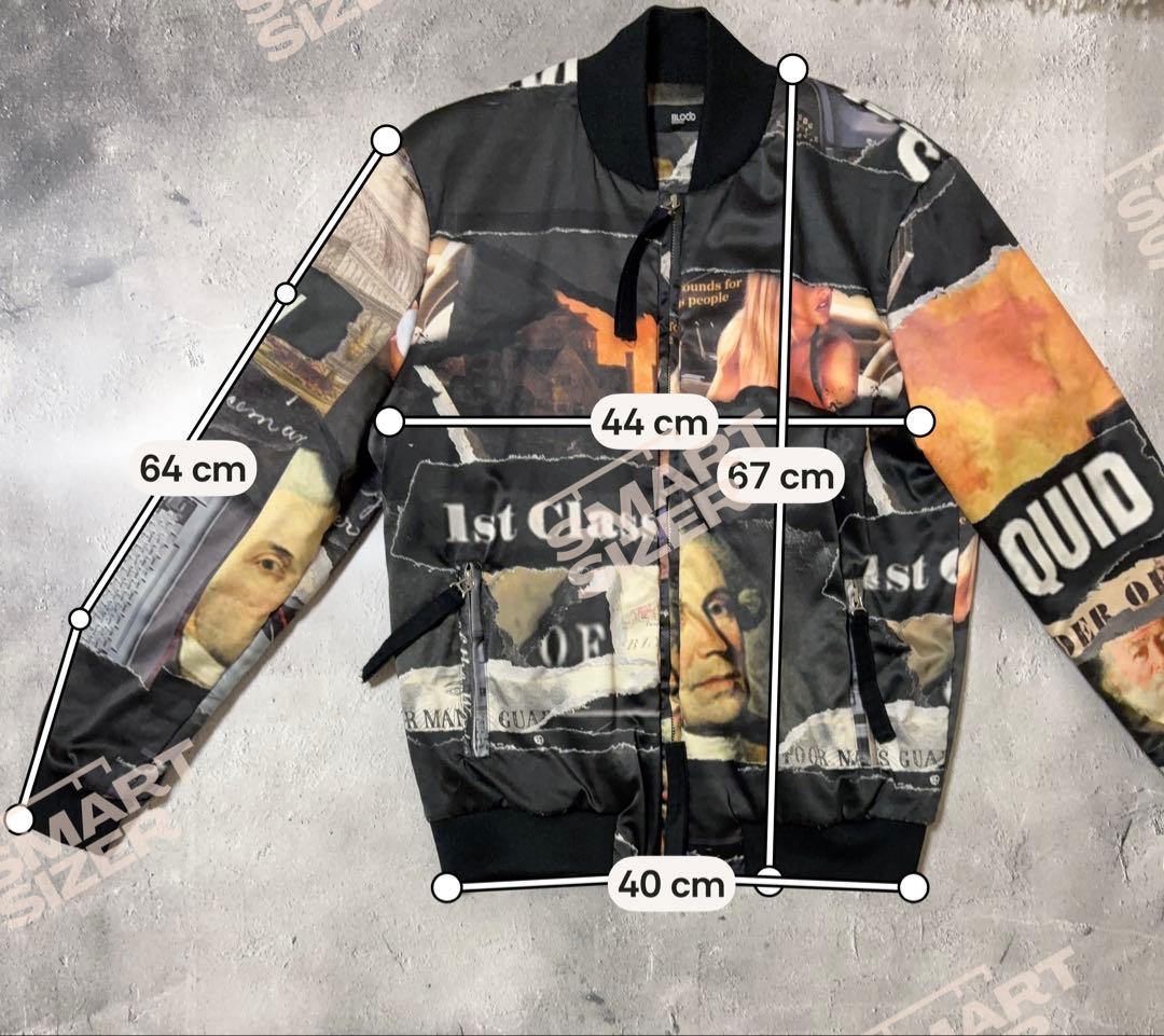 00s archive bomber jacket y2k grunge - メルカリ