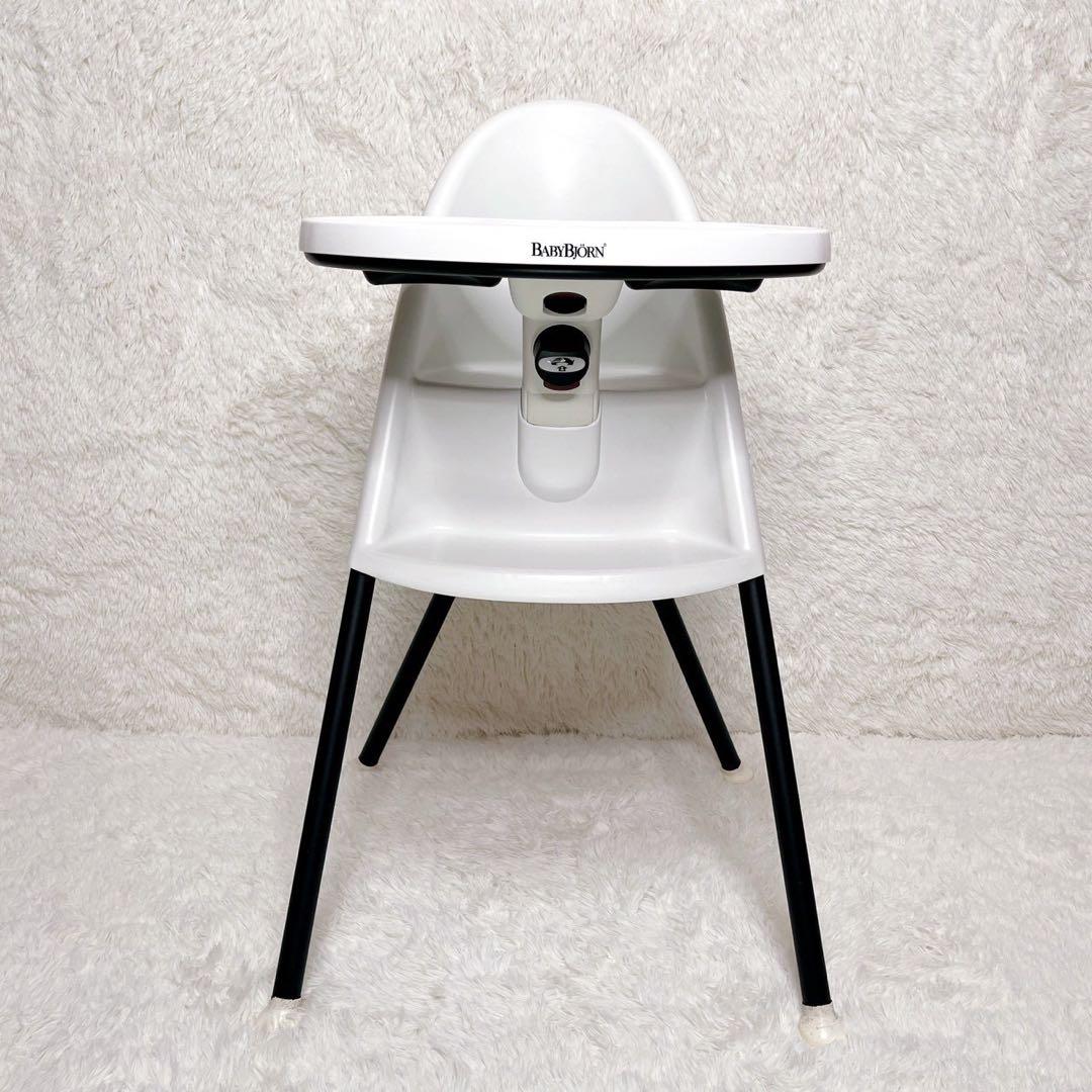 BABYBJÖRN ハイチェア ホワイト 廃盤品】BABYBJÖRN ハイチェア