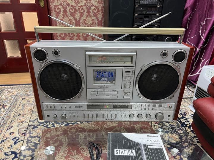 内蔵BLT変更可能ナショナル ラジカセRX-7200動作品 FMAM受信可 中古 71Jx4mEMMBL._AC_UF350,