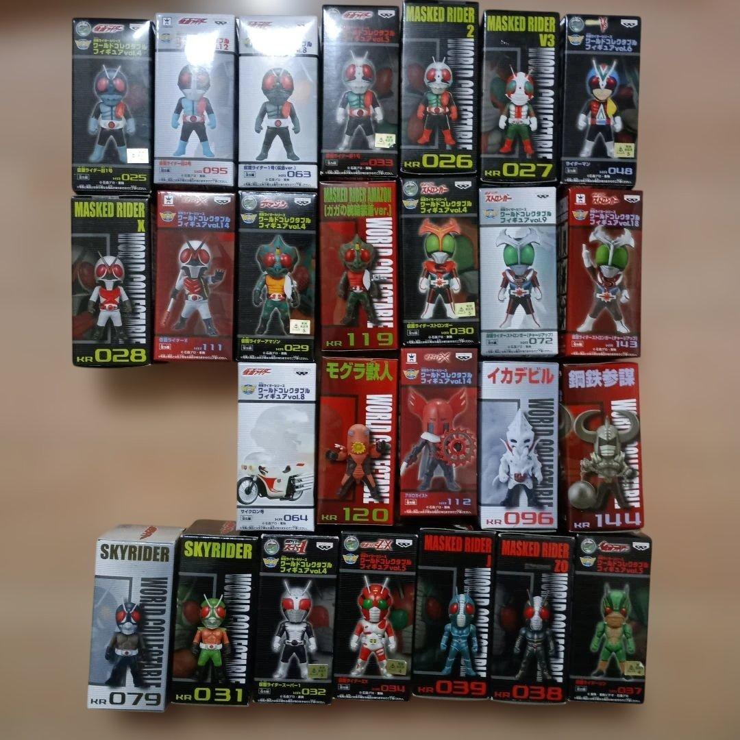 希少！ 絶版！ 仮面ライダー ワーコレ 27体 昭和ライダー・ネオ