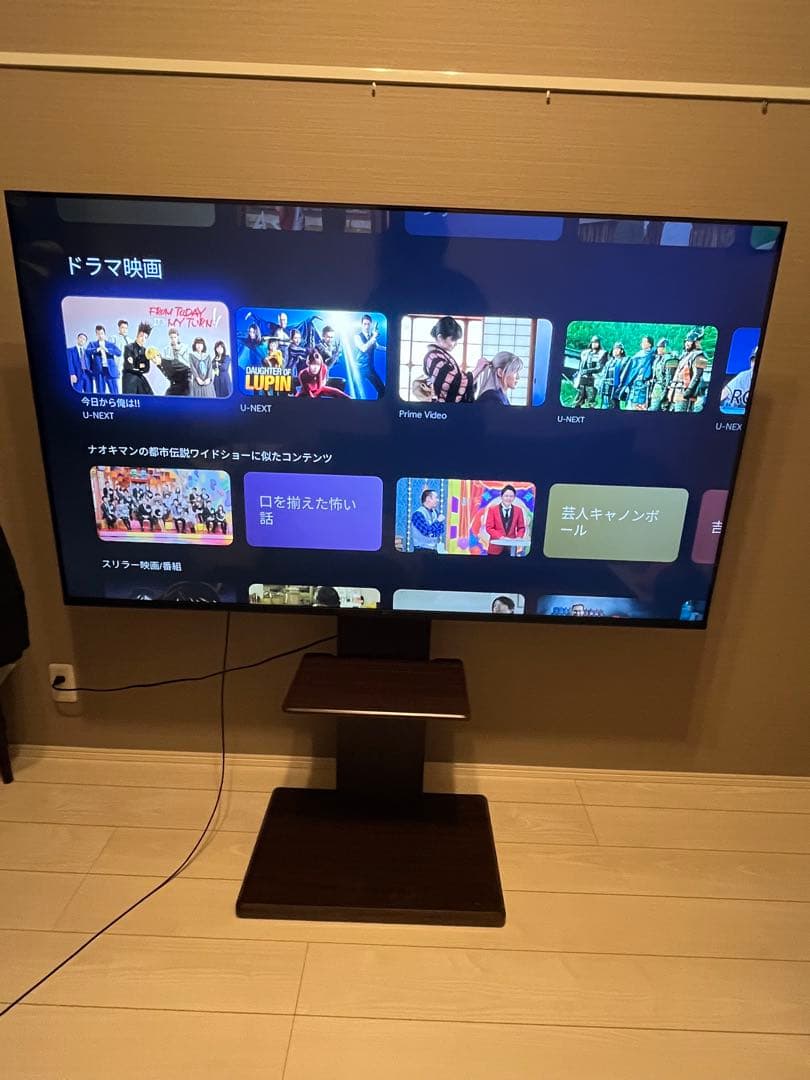 FPD チューナーレス テレビ 4K 65インチ Google TV 65V型 FPD 65インチ スマートテレビ | 4K UHD | Google TV | HDR10 Delight