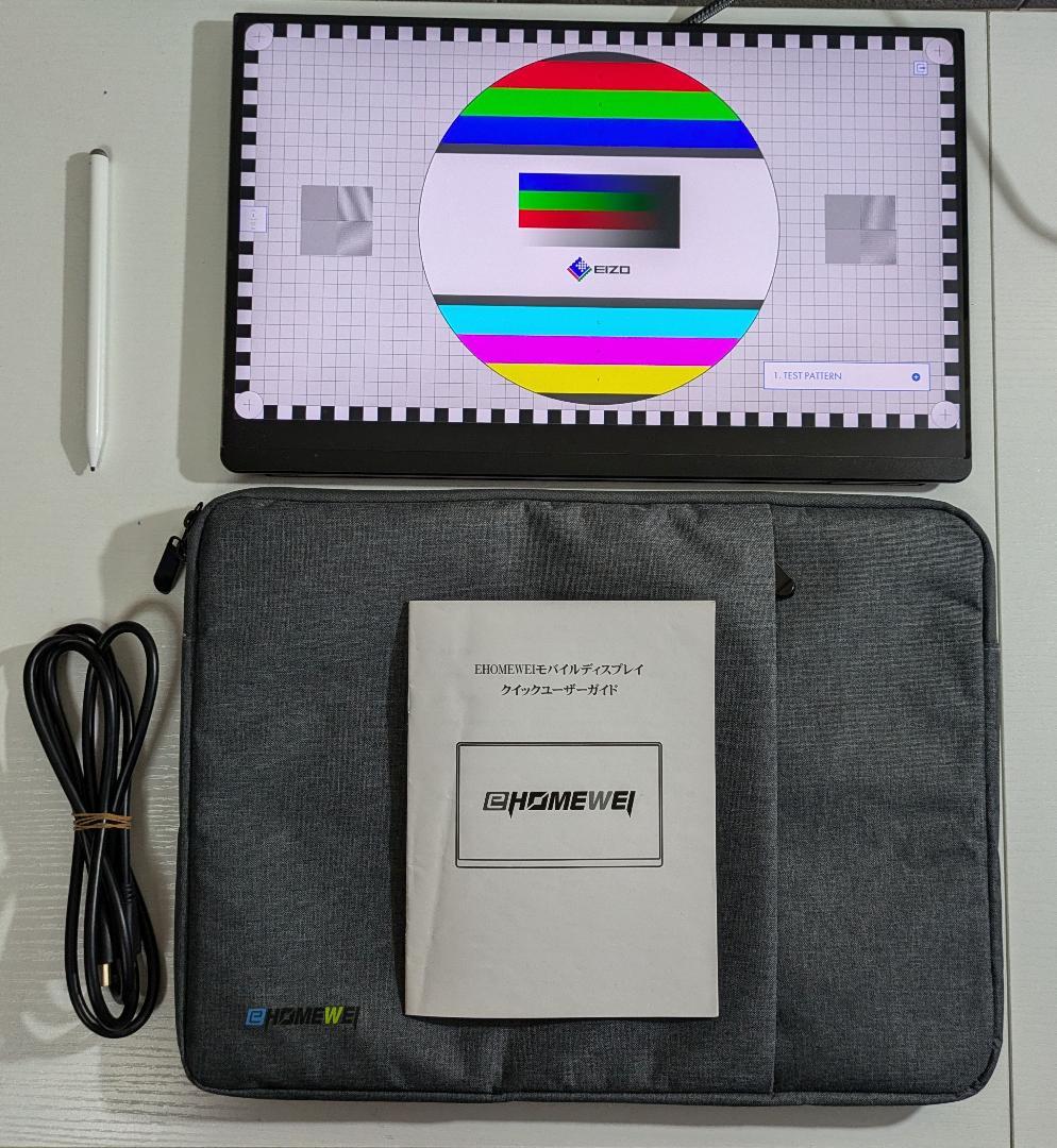 EHOMEWEI LQG-156PW WQHD 144Hz タッチペン対応モニタ - メルカリ