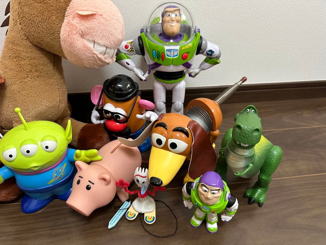 トイストーリー ぬいぐるみ フィギュア まとめ売り 12点セット 箱つき