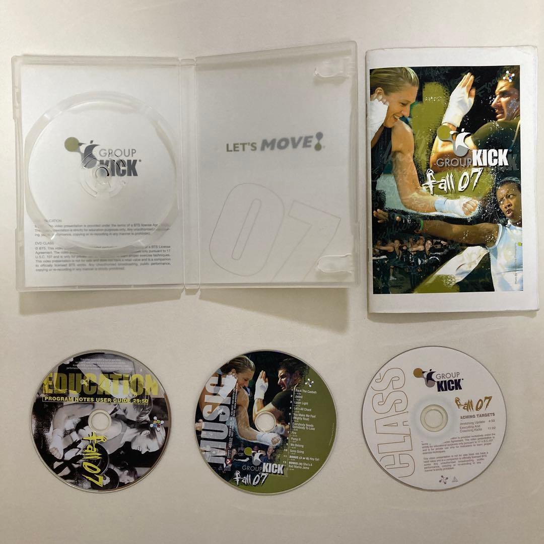 スポーツ・フィットネス GROUP KICK fall 07 DVD