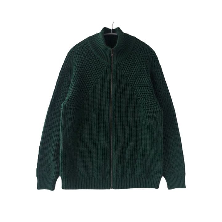 BATONER ドライバーズニット 日本製 サイズ1(M-L相当) グリーン - メルカリ
