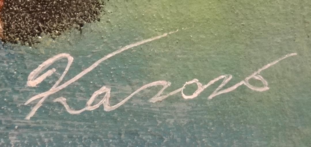 上鈴木正一 油彩画 B4『オルフェーヴル9』新作原画 超オススメの作品