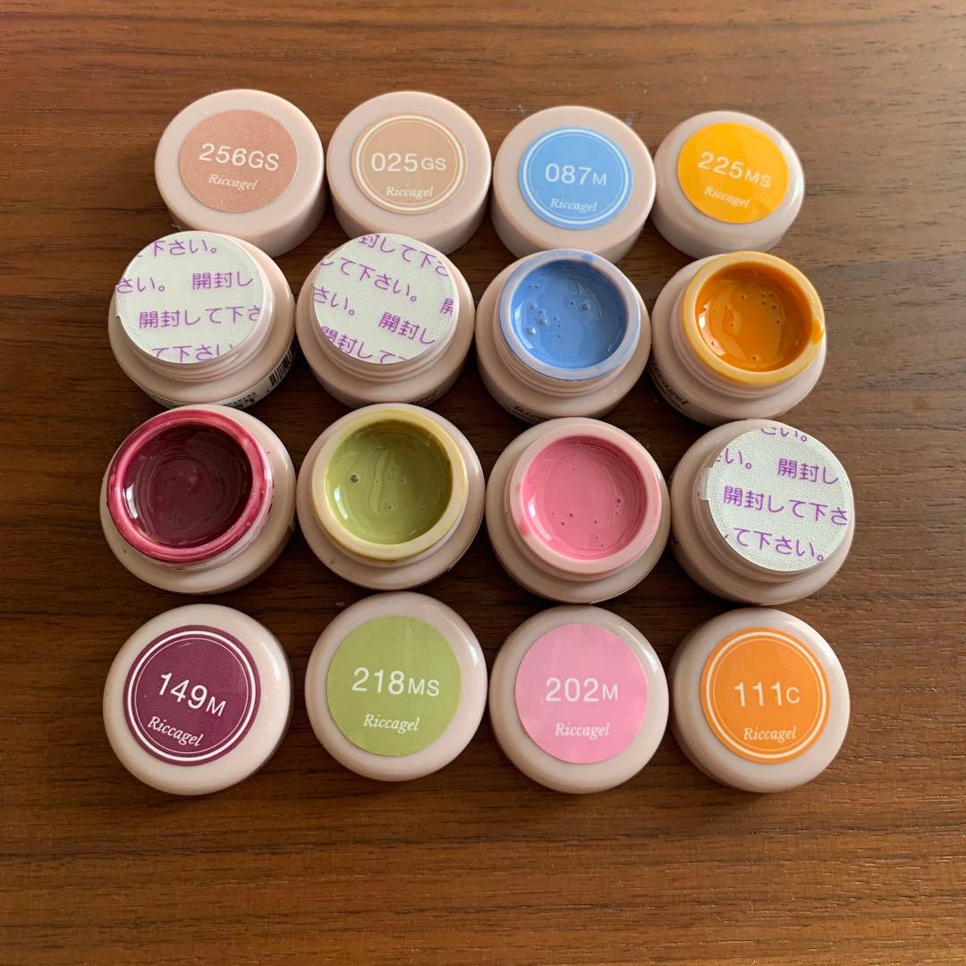 新品あり】リッカジェル Riccagel 8色セット - メルカリ