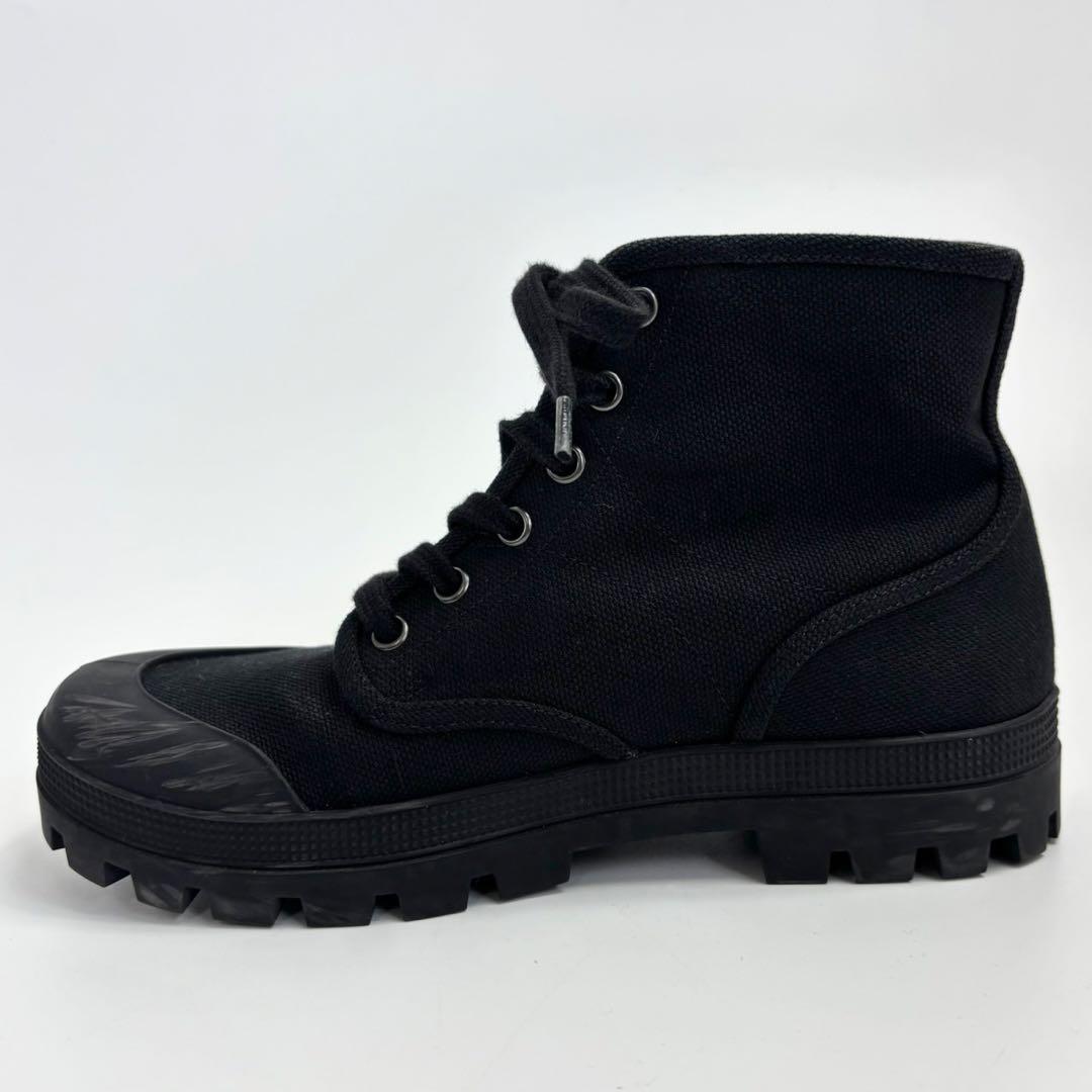 セリーヌ CELINE パタパンレースアップブーツ ブラック 37 24cm