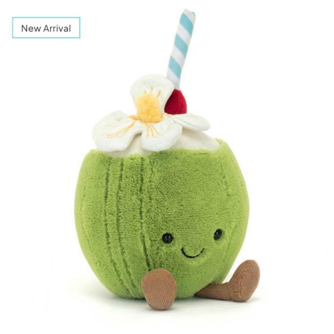 新作》ジェリーキャット ココナッツ ぬいぐるみ 保存袋付き - メルカリ