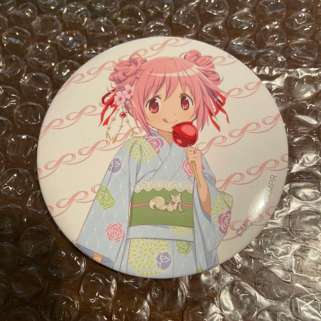 魔法少女まどか⭐︎マギカ シャフトテン まどか 浴衣缶バッジ