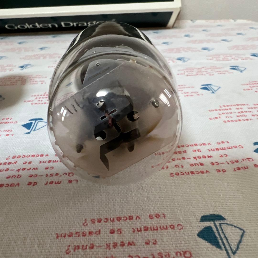 真空管ゴールデンドラゴン KT66 4本 箱付 マッチドクワッド 動作品